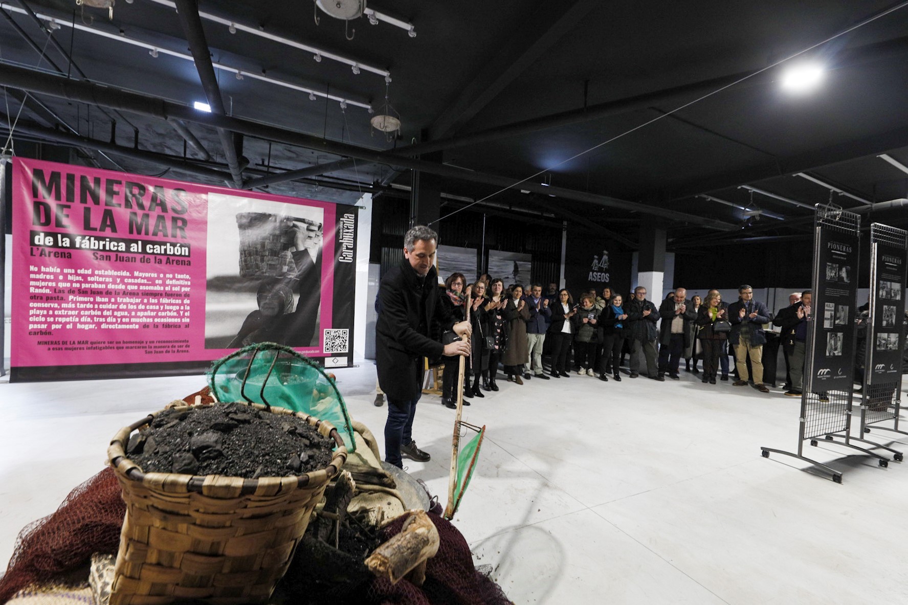 'Pioneras las mujeres del carbón' Muestra fotográfica Pozo Sotón