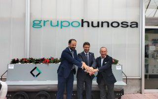 Firma convenio Hunosa Sabadell Herrero