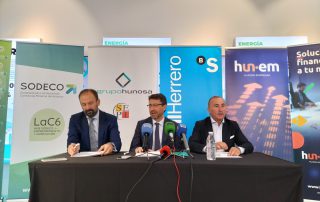 Firma convenio Hunosa Sabadell Herrero