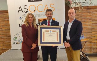 Hunosa recibe el premio ASOCAS a la Seguridad Industrial