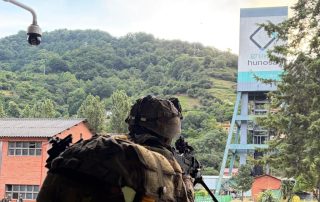 Ejercicios militares Pozo Santiago